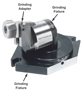 RSVP Tooling, Inc. - Circular Chaser Thread Rolling System - Grinding Accessories - Grinding Adapter